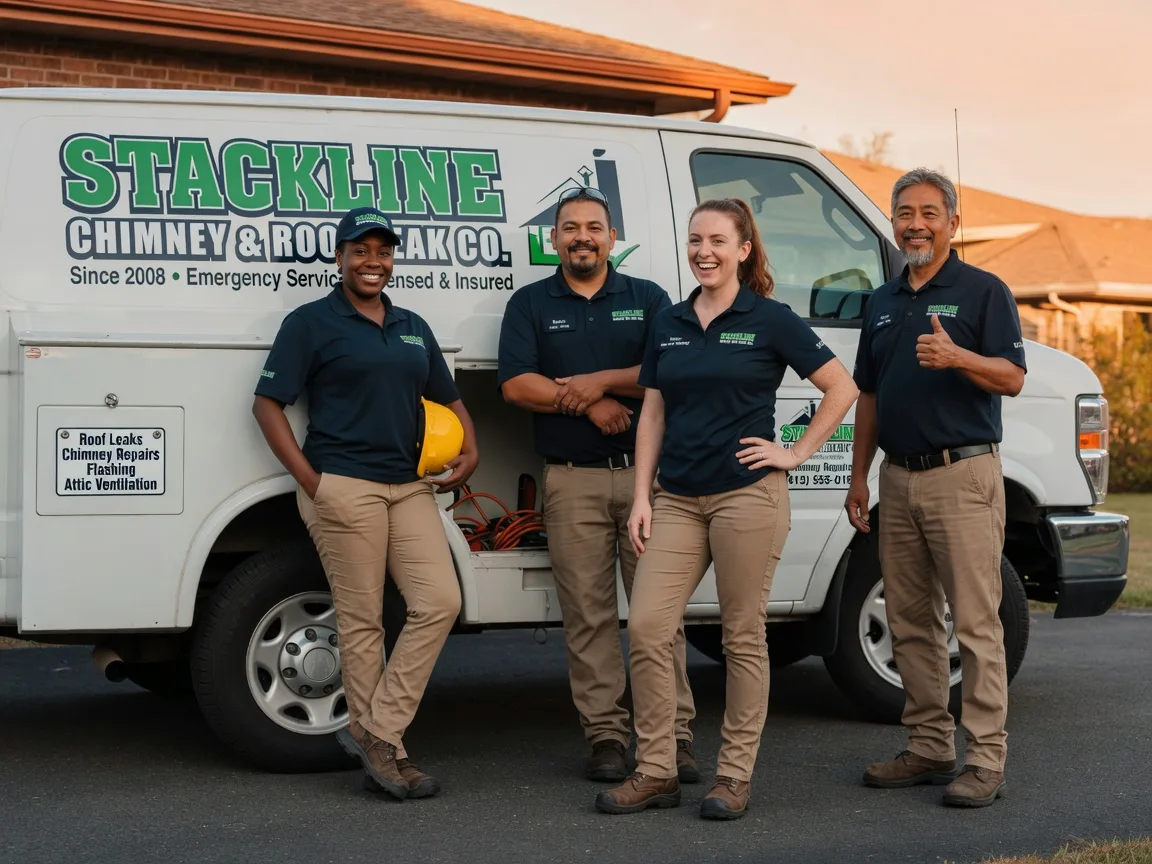 Chimney flashing repair company in Martensdale, IA
